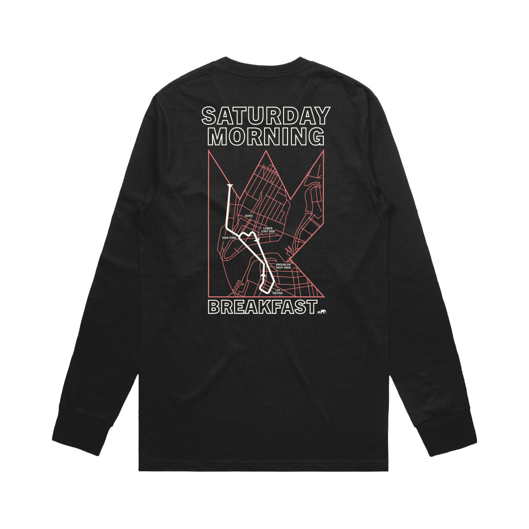 BLACK | teamWRK x BKc Cotton Long Sleeve Tee