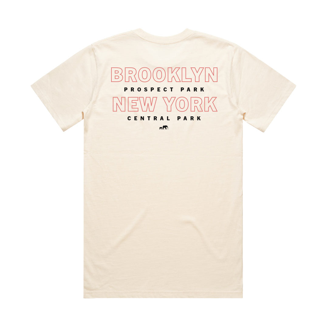 OFFWHITE | Brooklyn NY Crown | teamWRK x BKc Cotton Short Sleeve Tee