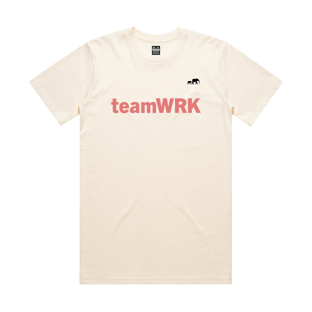 OFFWHITE | Saturday Morning Breakfast | teamWRK x BKc Cotton Short Sleeve Tee