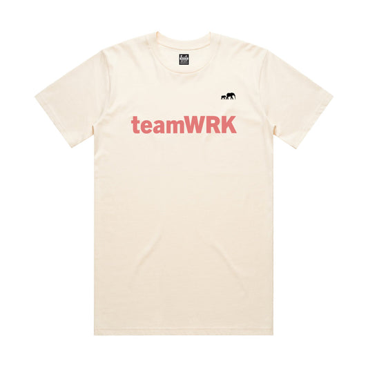 OFFWHITE | Saturday Morning Breakfast | teamWRK x BKc Cotton Short Sleeve Tee