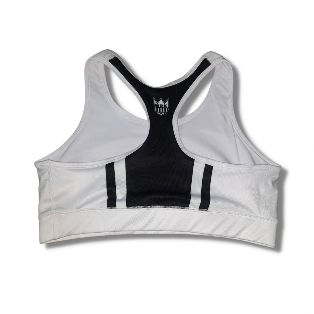 Womens | teamWRK x BKc Sports Bra | White