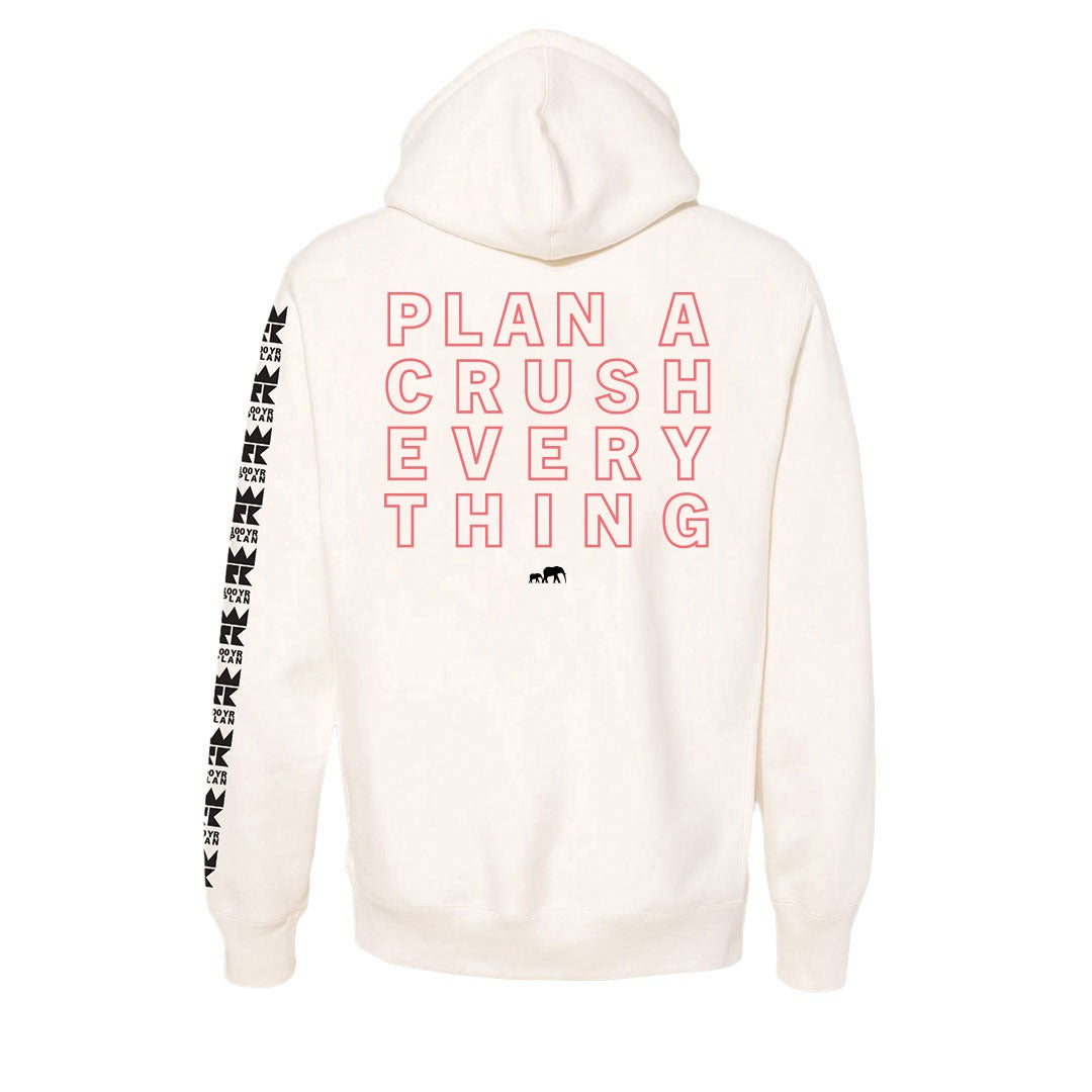 teamWRK x BKc Cotton 100YR Plan A Hoodie -- Natural