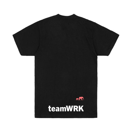teamWRK x BKc Cotton Short Sleeve Tee | Train Hard & Love It.