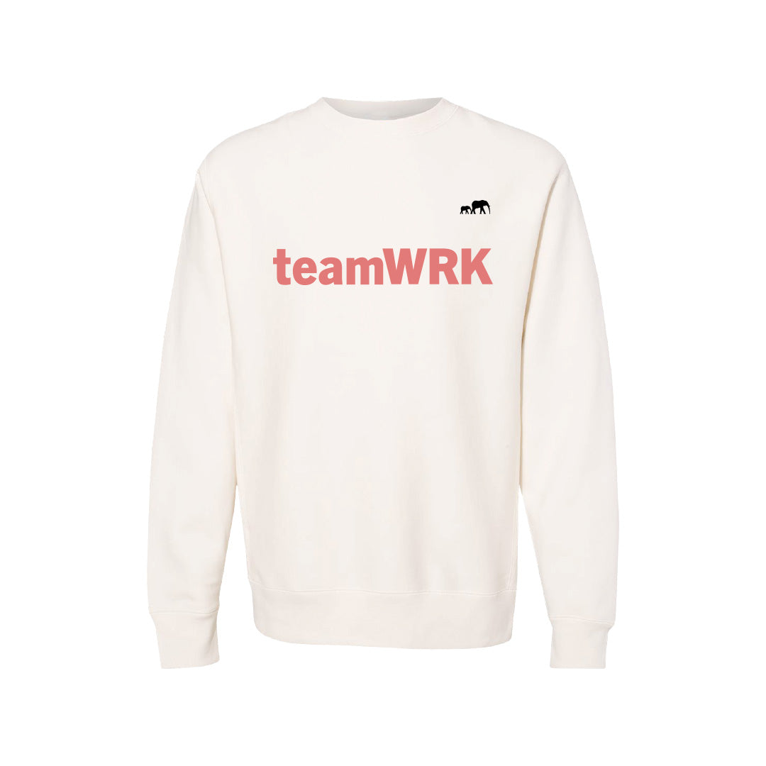 teamWRK x BKc Cotton Crew Neck | teamWRK Saturday Morning Breakfast