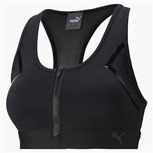 PUMA | teamWRK Womens Front Zip Women's High Impact Bra Pink | PRE-Order Now, Available 12/10/2023