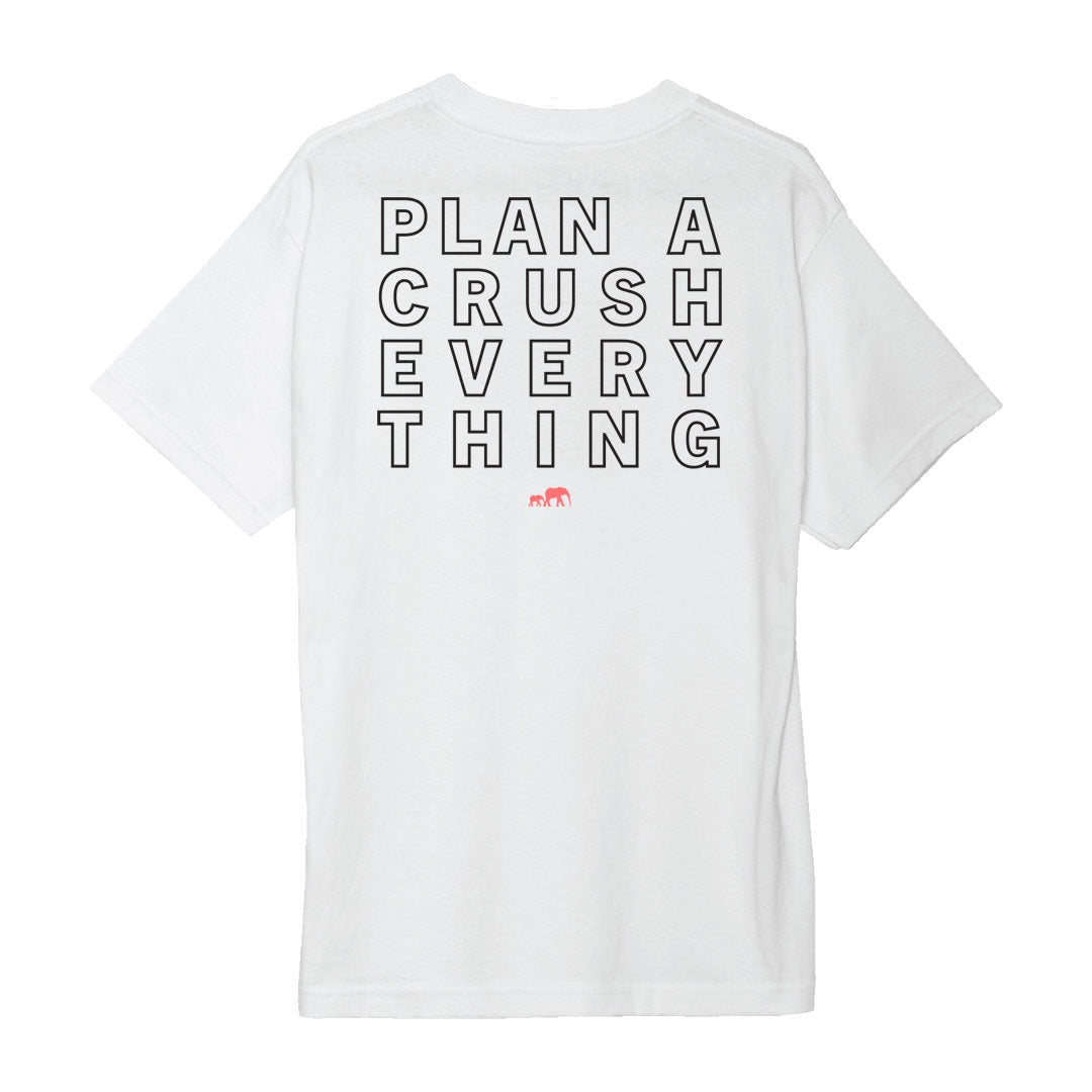 teamWRK x BKc Cotton Short Sleeve Tee Plan A Crush Everything